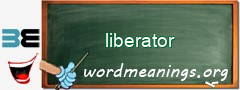 WordMeaning blackboard for liberator